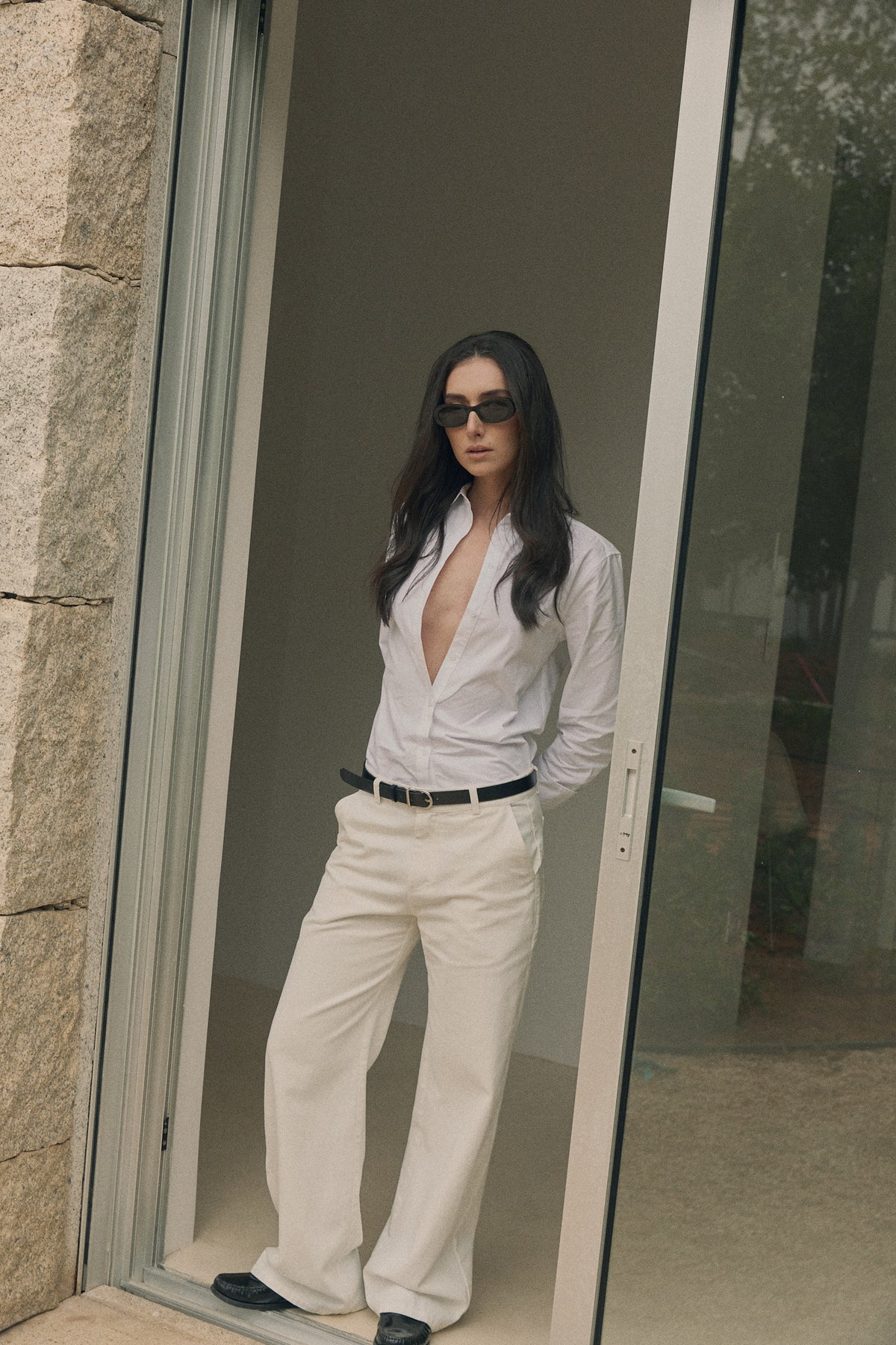 Goor Pants White