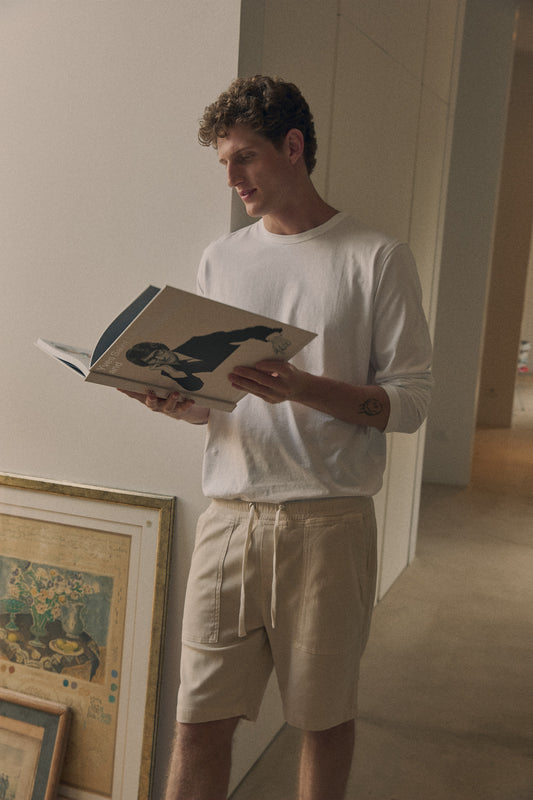 Castel Bermuda Shorts Cream