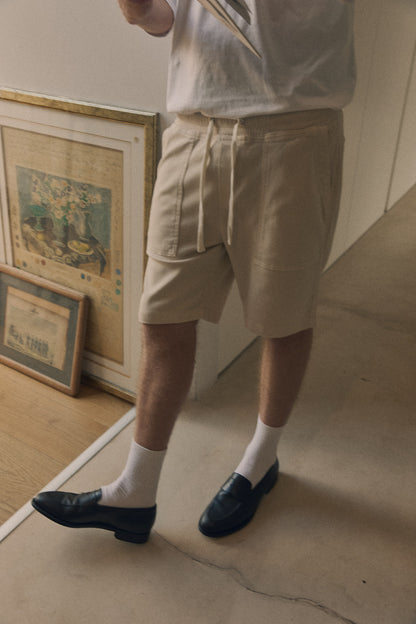Castel Bermuda Shorts Cream