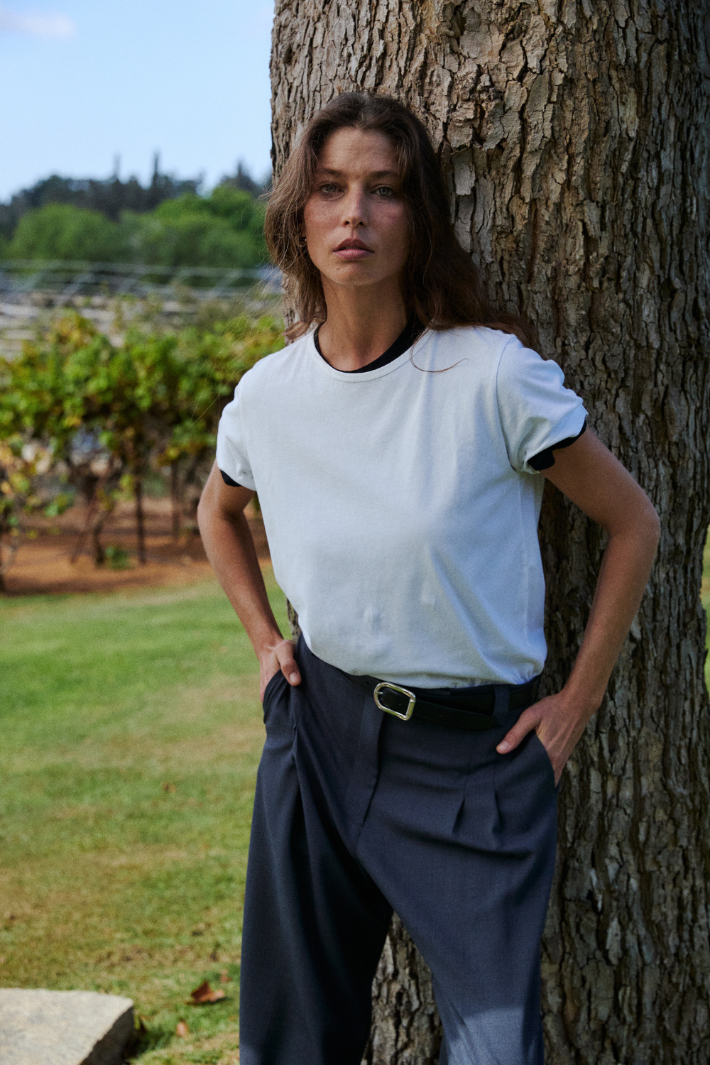 Magritte Trousers Dusty Navy