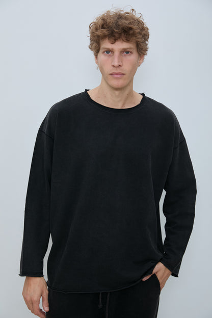 KLEE SWEATSHIRT WASHED BLACK