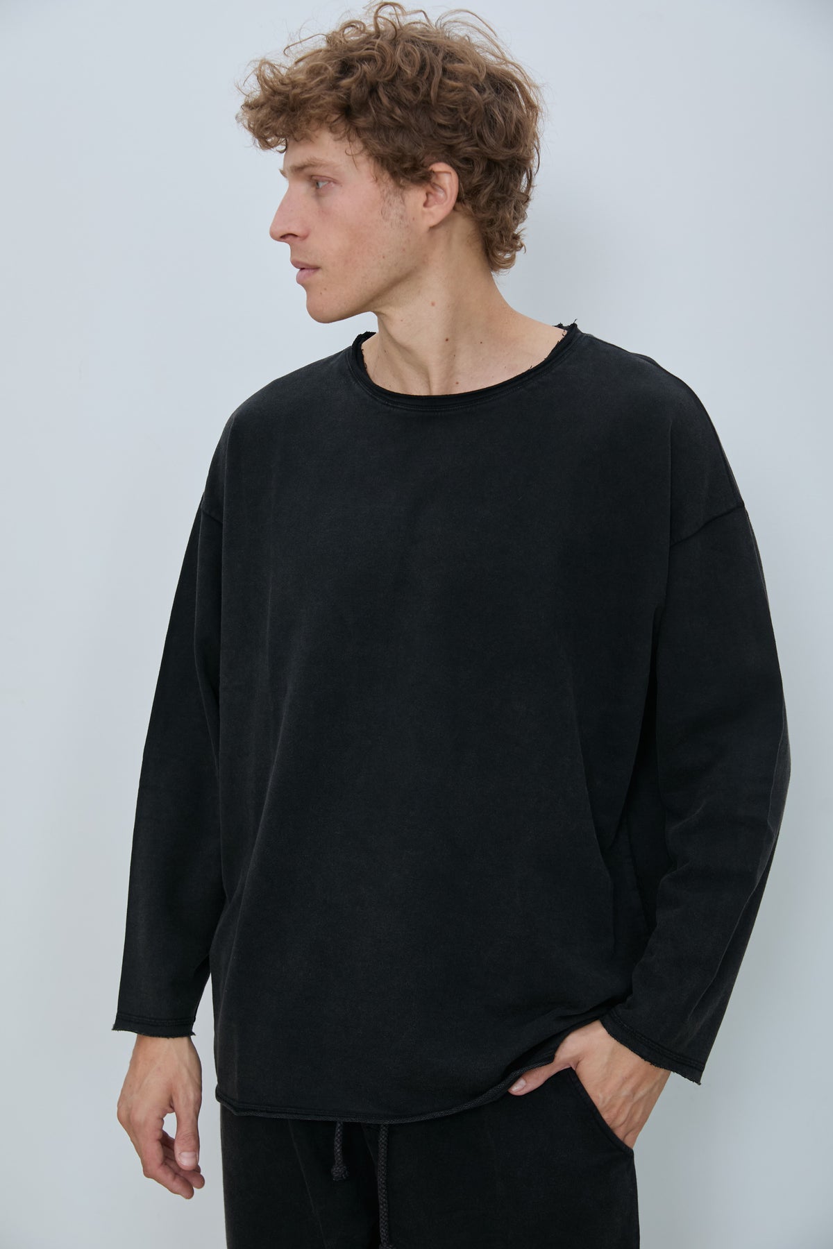 KLEE SWEATSHIRT WASHED BLACK