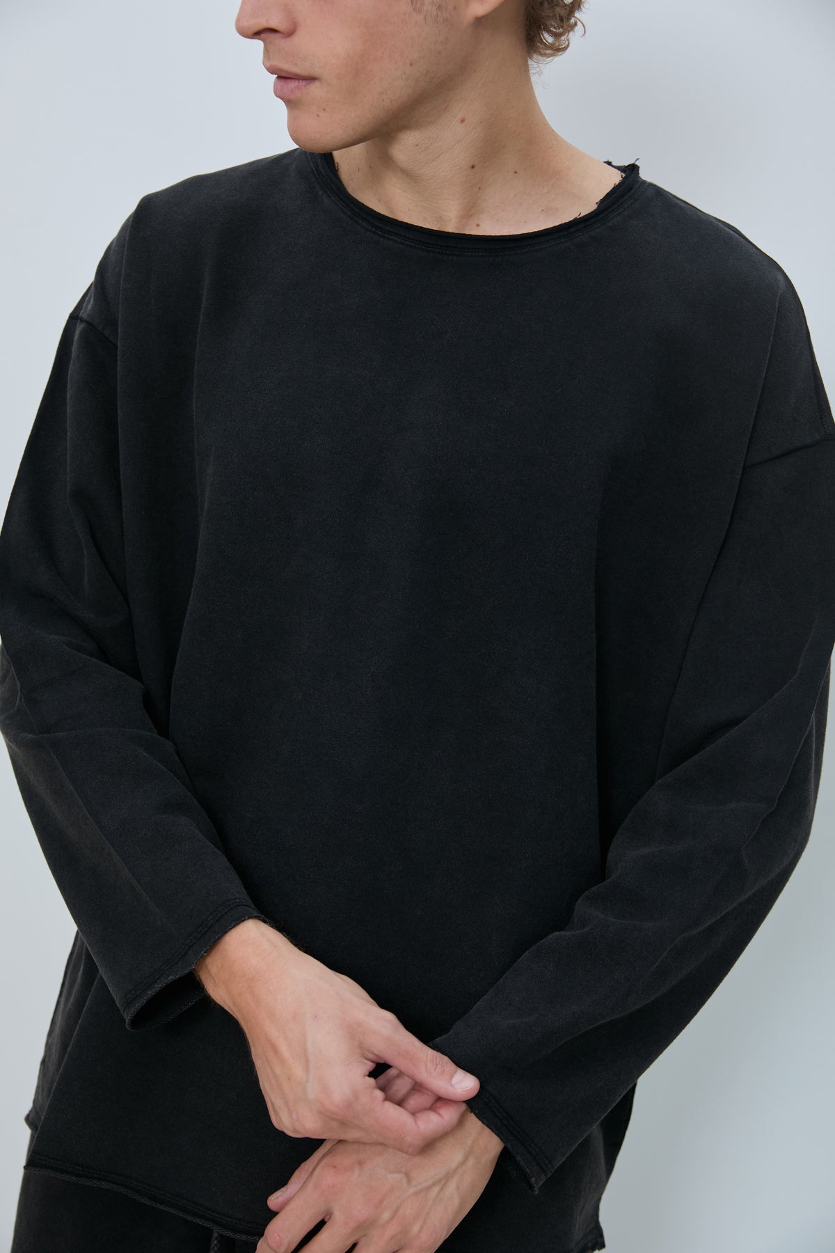 KLEE SWEATSHIRT WASHED BLACK