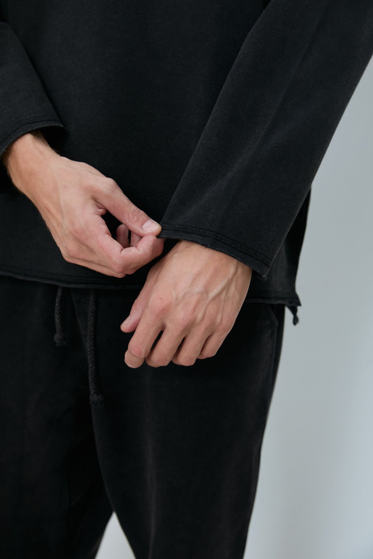 KLEE SWEATSHIRT WASHED BLACK
