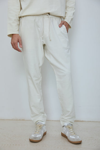MONDRIAN SWEAT-PANTS CREAM