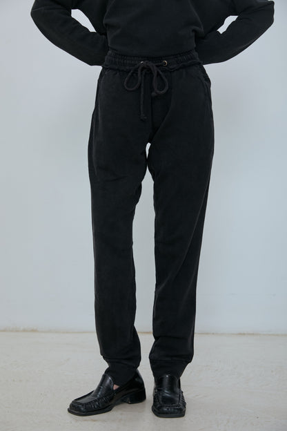 MONDRIAN SWEAT-PANTS WASHED BLACK