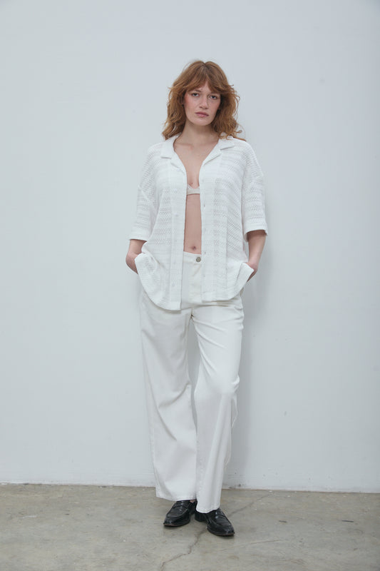 Goor Pants White