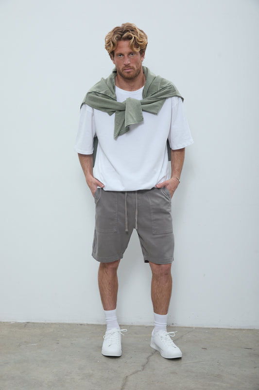 Castel Bermuda Shorts Vintage Grey
