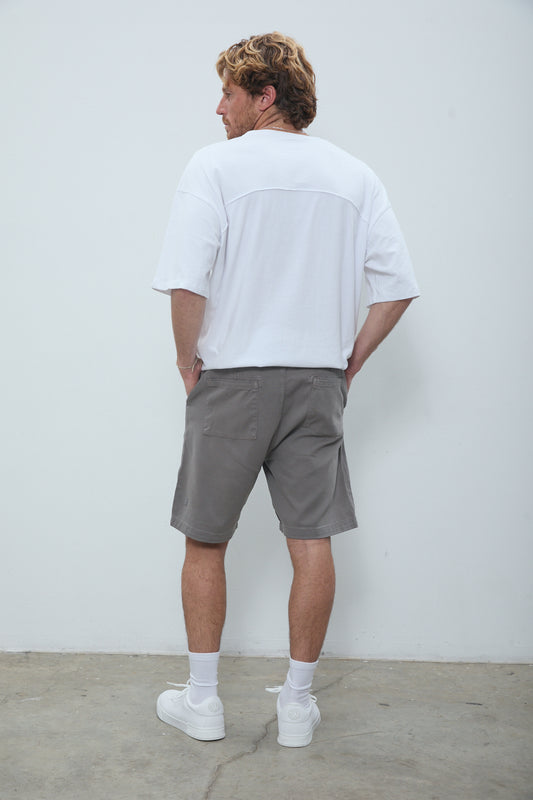 Castel Bermuda Shorts Vintage Grey