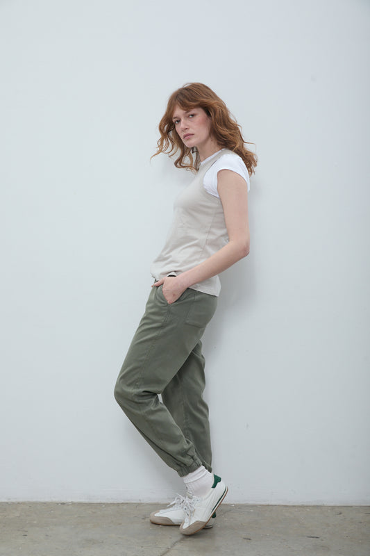 Angela Collar Tank Top