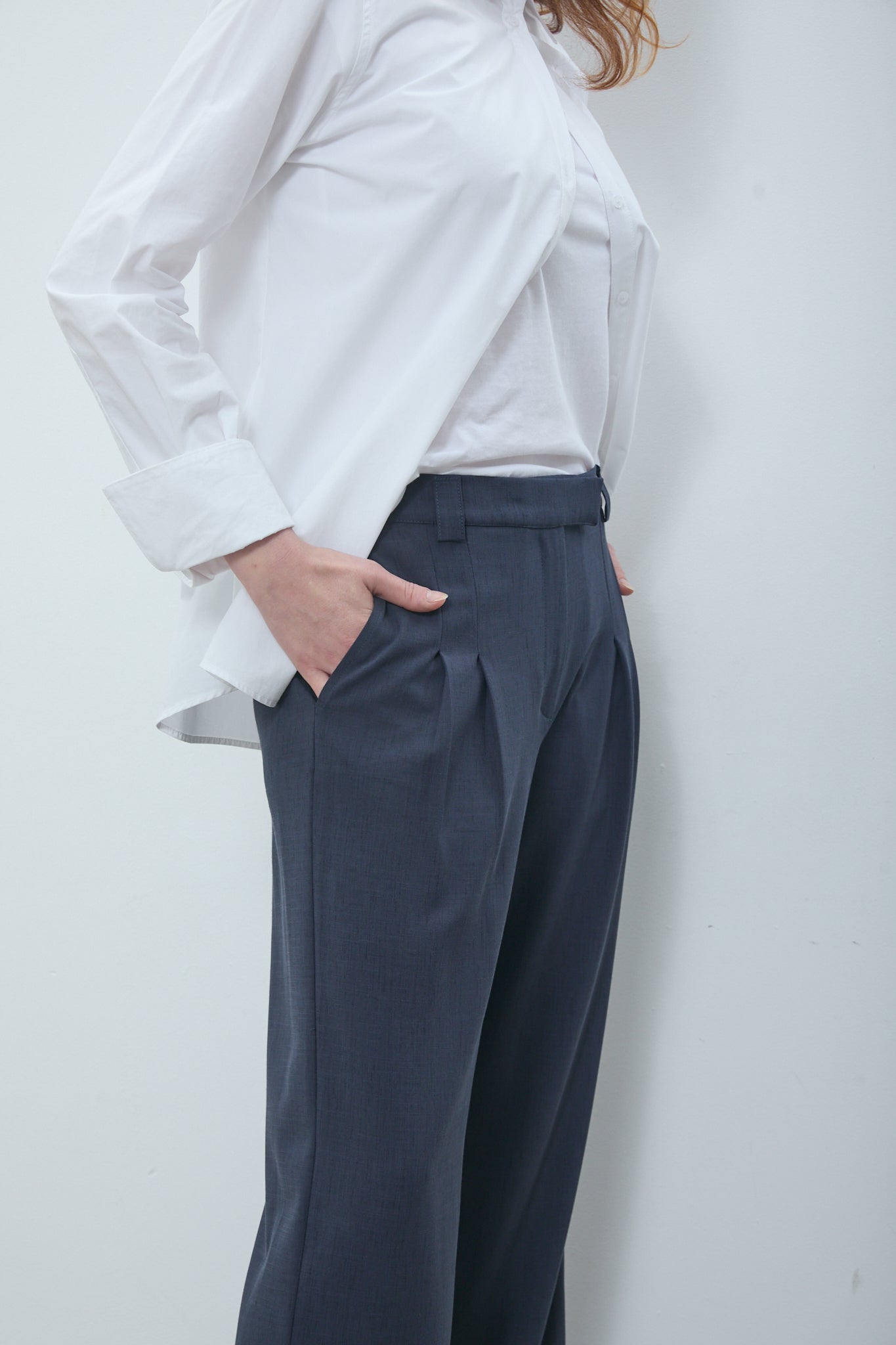 Magritte Trousers Dusty Navy