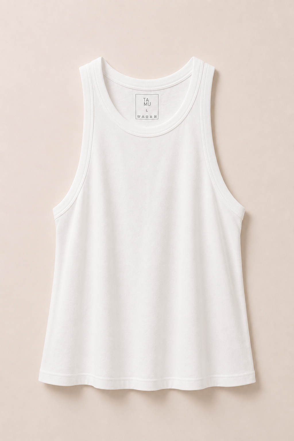 Angela Tank Top White