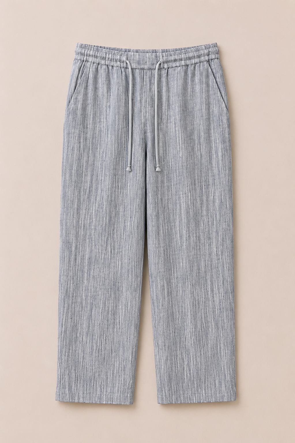 Relaxed linen pants Navy
