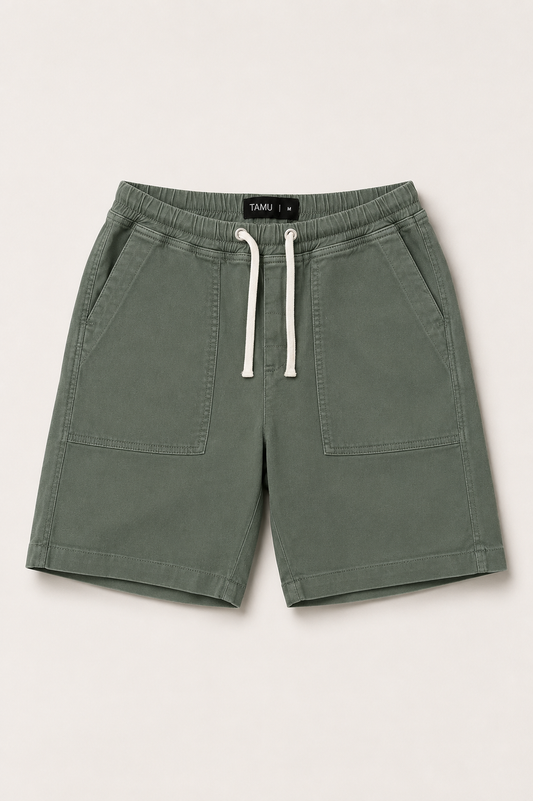 Castel Bermuda Shorts Khaki