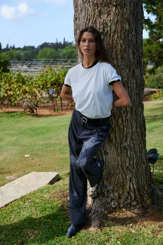 Magritte Trousers Dusty Navy