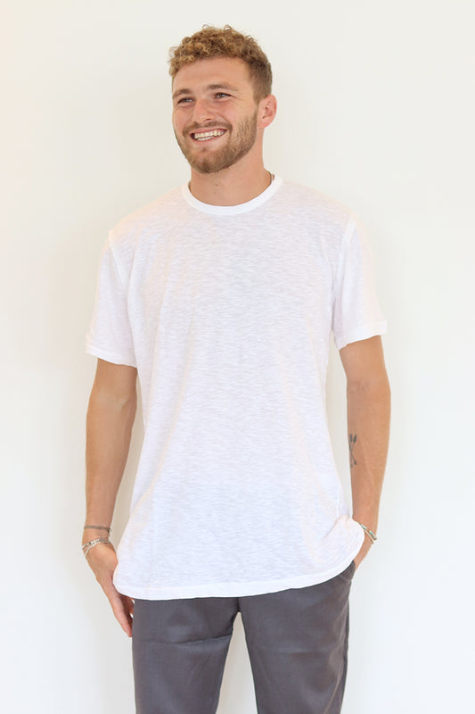 White Adam Short sleeve T-Shirt