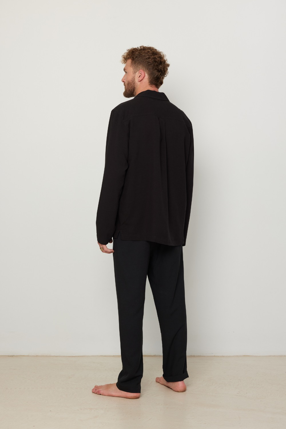 Relaxed Pocket Shirt black
