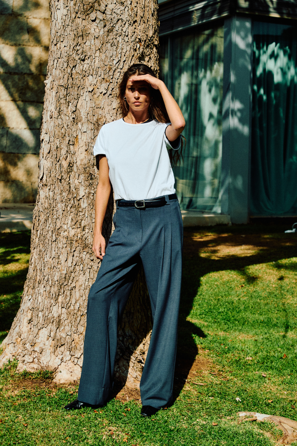 Magritte Trousers Dusty Navy