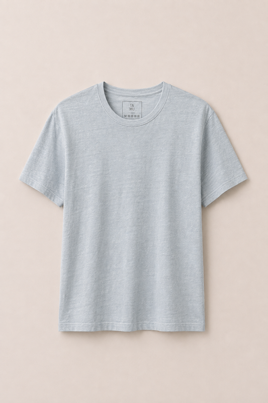 Oversized Linen T-Shirt Sage