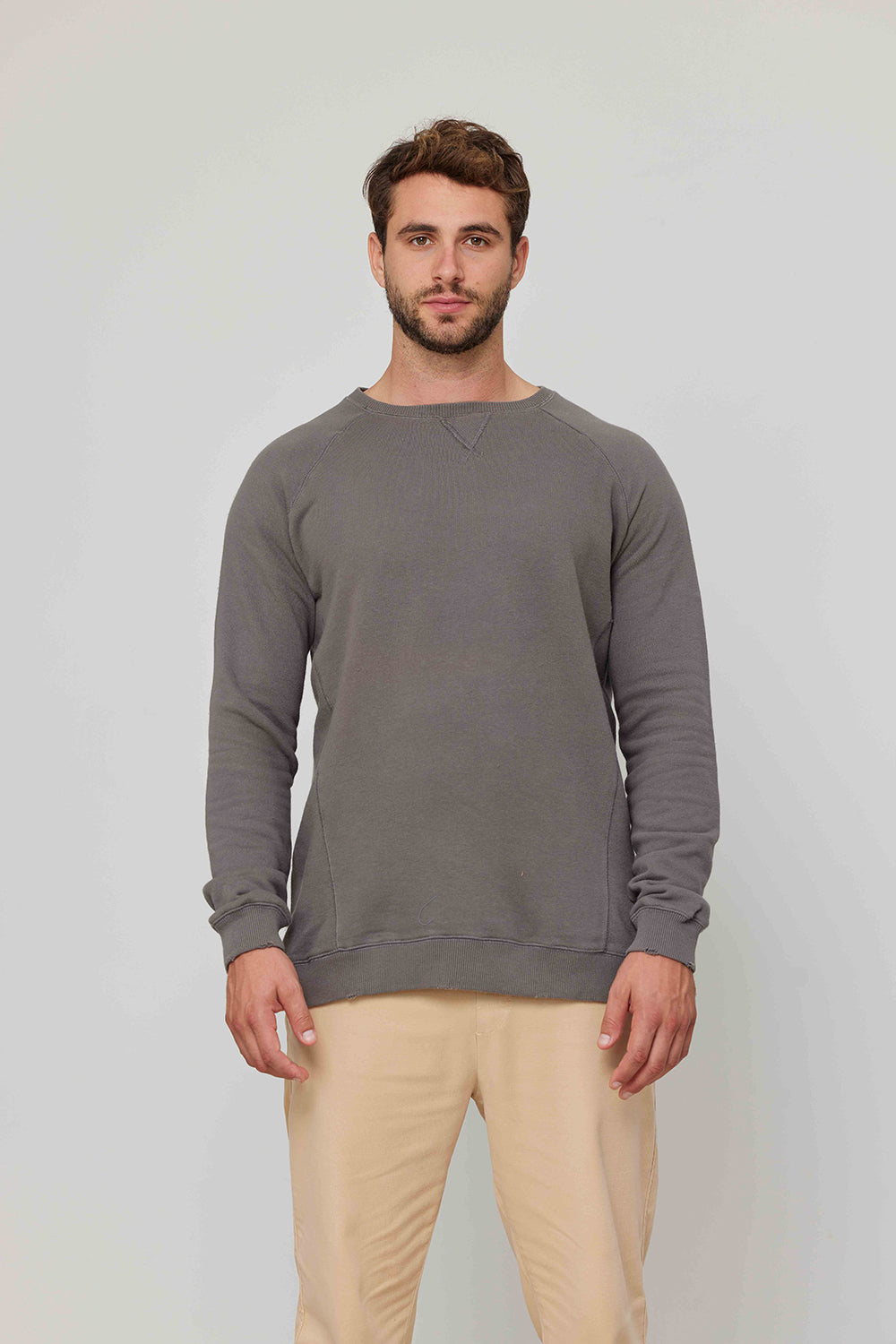 Men Sweatshirt Dark Grey