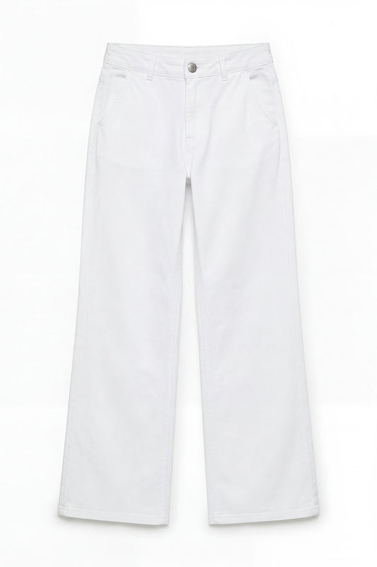 White Goor Pants