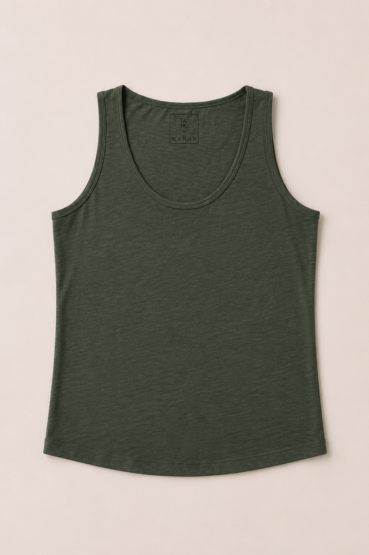 Breathe Tank Olive