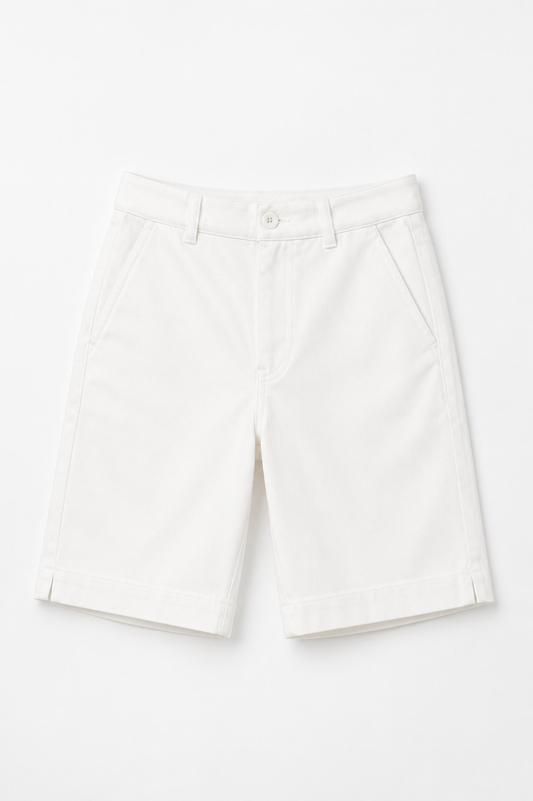 Bermuda Shorts White