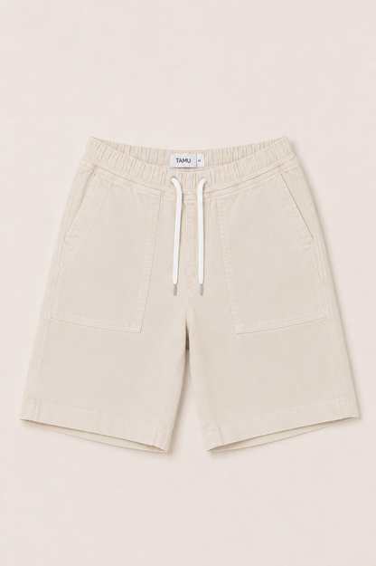 Castel Bermuda Shorts Cream