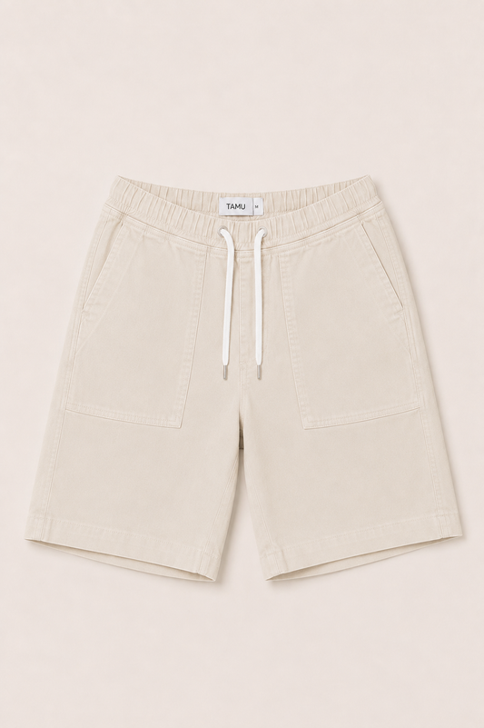 Castel Bermuda Shorts Cream