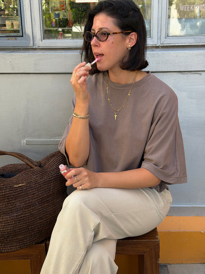 Louise T-Shirt Mocha
