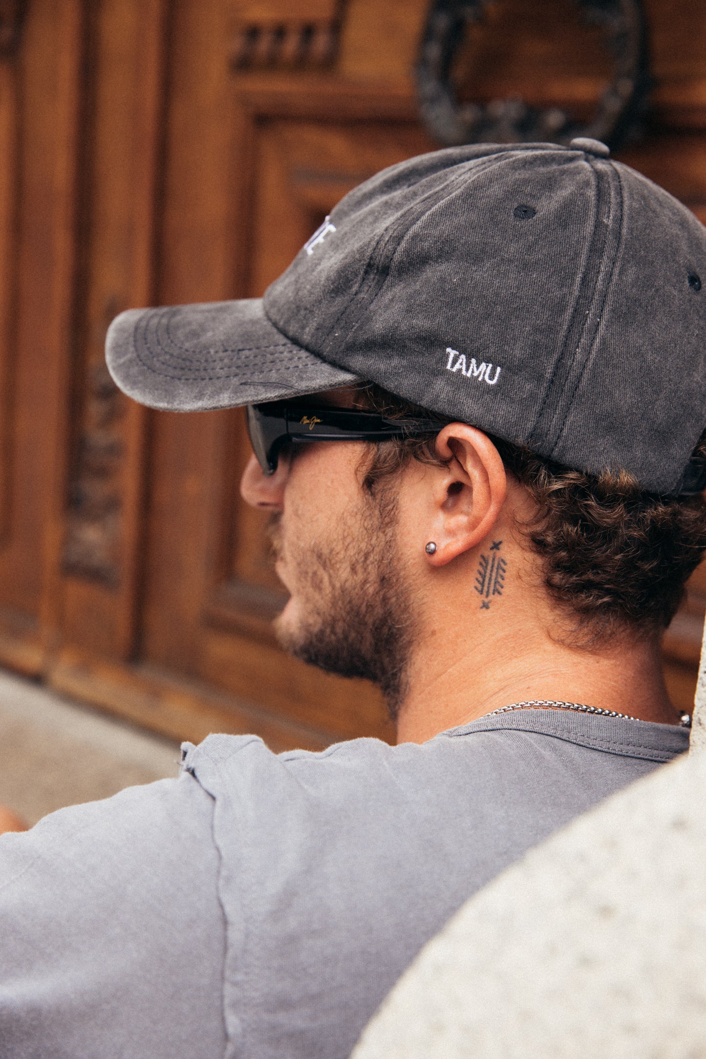 Breathe Unisex Cap Washed Grey