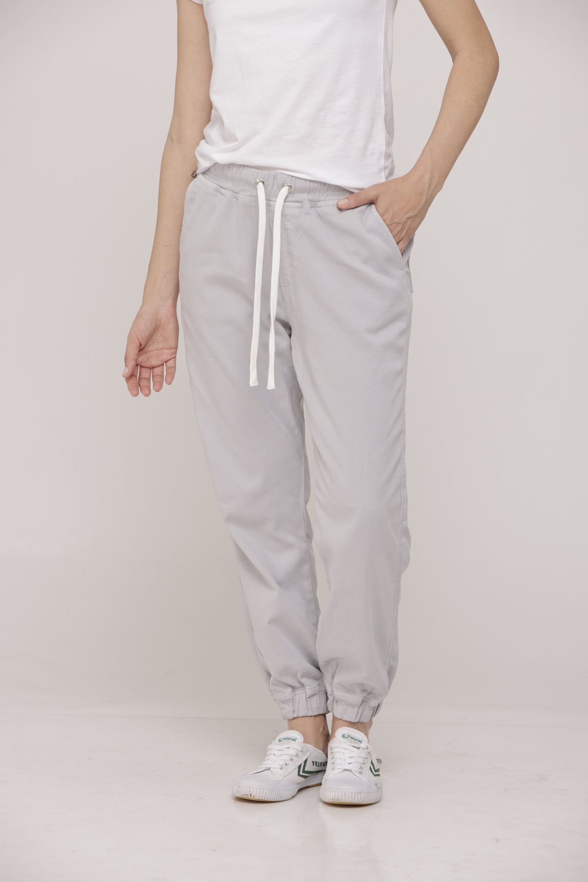Miro Pants Light Grey