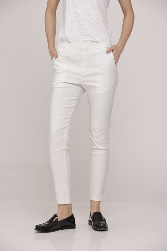Barbara Pants White