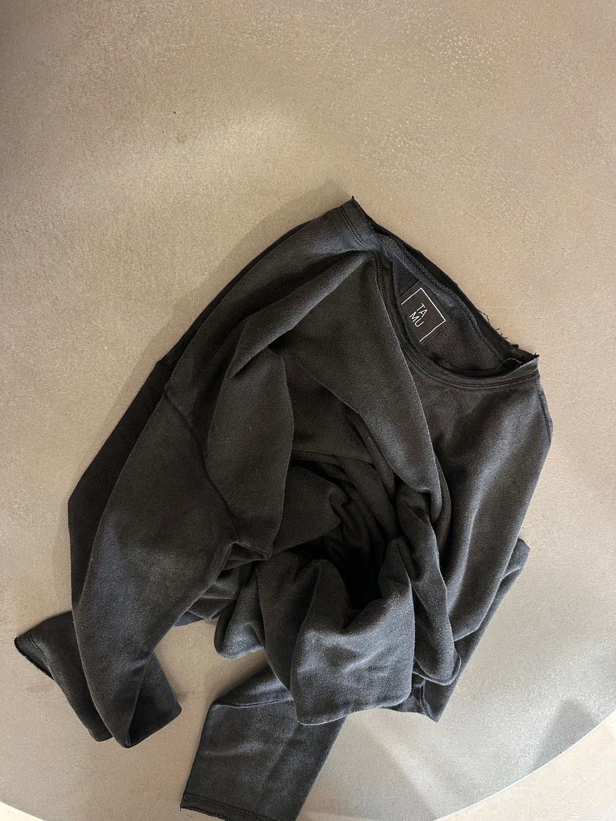 KLEE SWEATSHIRT WASHED BLACK