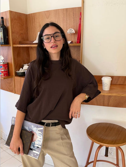 Louise T-Shirt Espresso