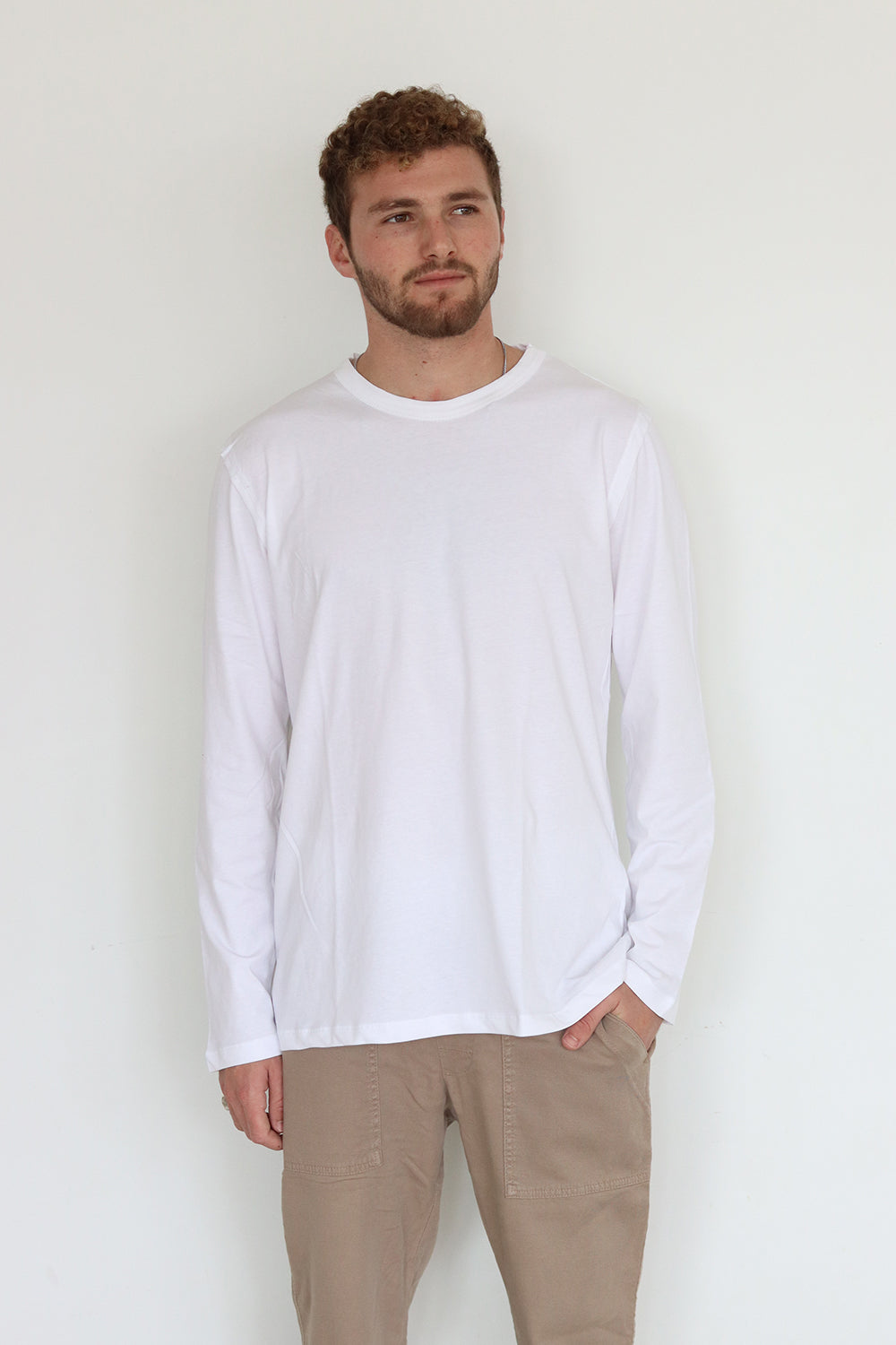 White Long Sleeve T-Shirt