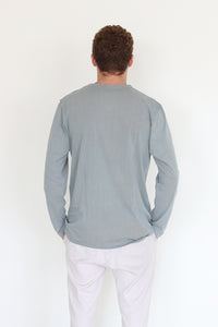 Light Blue Color Long Sleeve T-Shirt